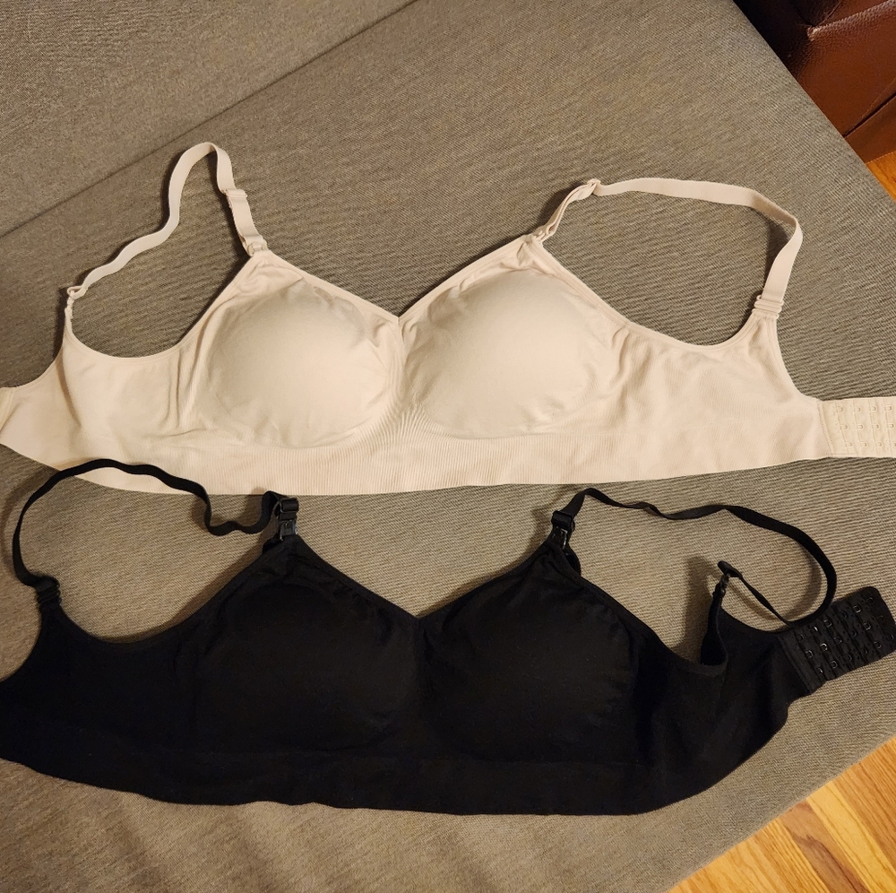 Two Gently Used Auden Nursing  Bras